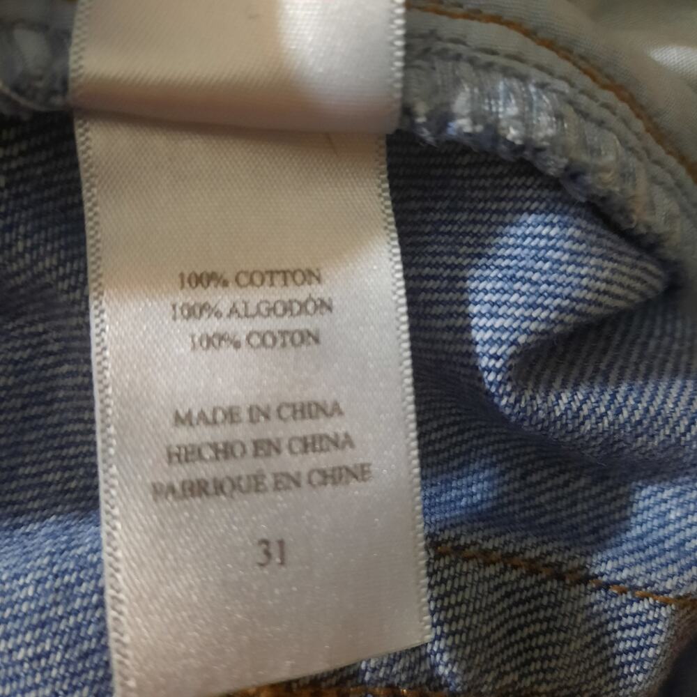 Rails Shane Button Fly Frayed Step Hem Womens Den… - image 7